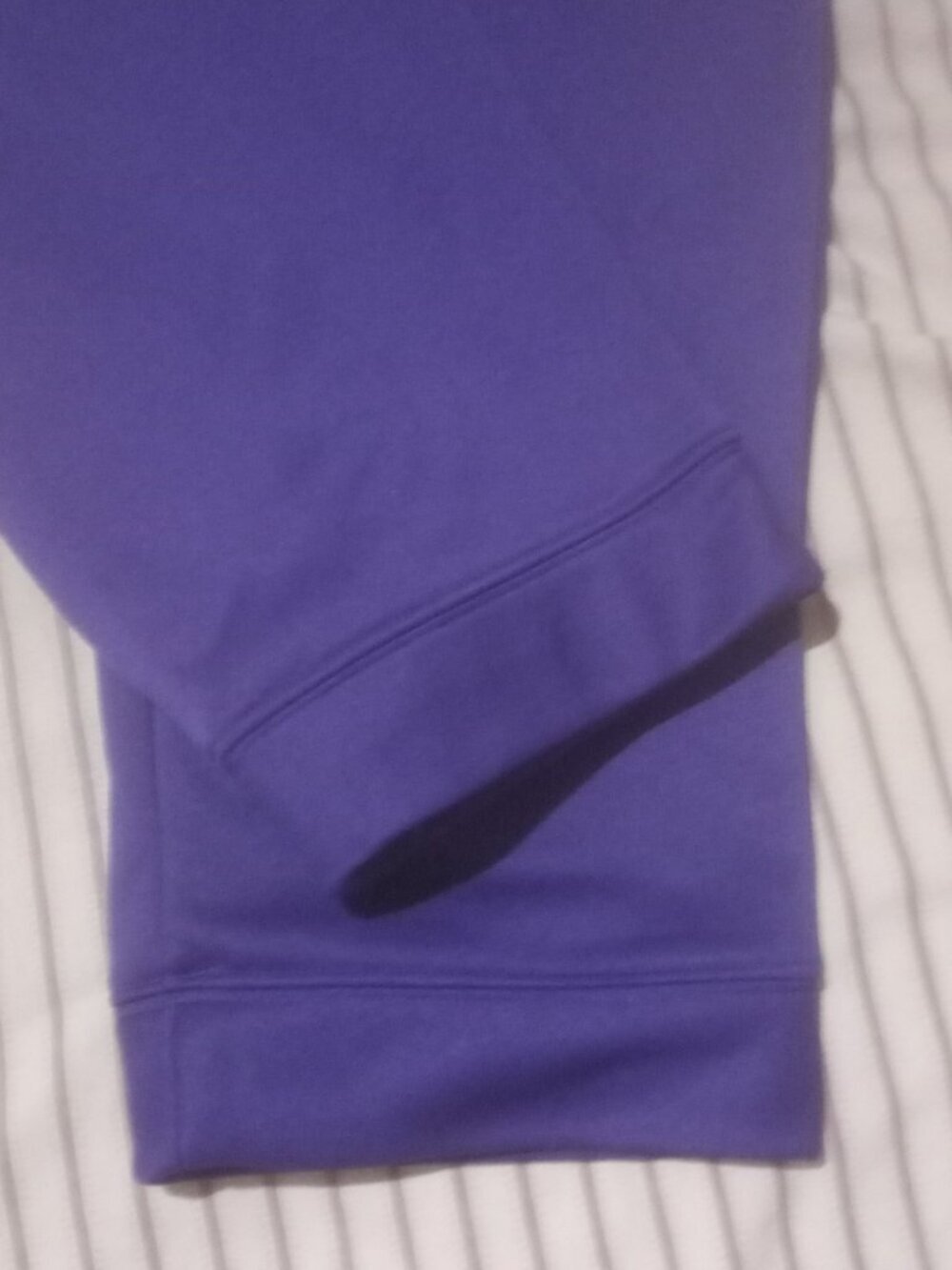 Nike LSU Tigers Pants Mens 2XL Purple Therma-Fit Sweatpants Training NCAA - Picture 4 of 14